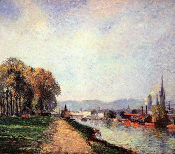 Camille Pissarro : View of Rouen
